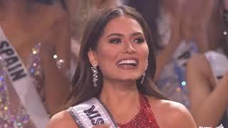 Miss Universo 2021 el emotivo momento de la coronación de Andrea Meza una hermosa Mexicana