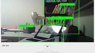 ESP32-CAM object detection & Bluetooth Robot Control