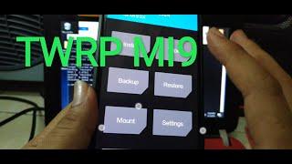 INSTALL TWRP MI 9