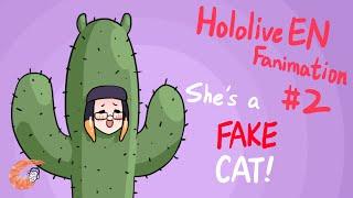 【HololiveEN | 動畫#2】She's a FAKE CAT! 她是隻假貓！