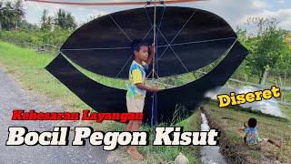 Keseret Layangan Pegon Gak Tuh - Masih Kecil Berani Tarik Layangan Besar