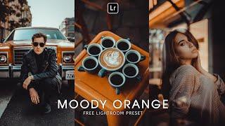 Moody Orange Lightroom Preset | Lightroom Mobile Preset Free DNG | lightroom presets