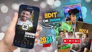 Edit Viral tech Reels on your Phone | Capcut Editing Tutorial | Trending Instagram Reels Editing