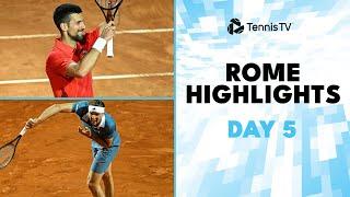 Tabilo Stuns Djokovic, Zverev, Fritz, Shelton & More! | Rome 2024 Highlights Day 5