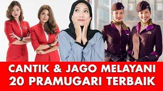 20 Pramugari Cantik Menghiasi Angkasa | Pramugari Terbaik di Dunia Tahun 2021