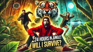 24 Hours In Jungle Challenge- Will I Survive?