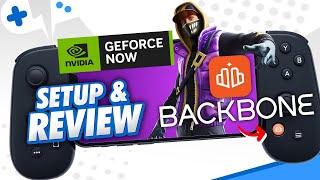 BACKBONE One Review for GeForce NOW | SETUP & Gameplay