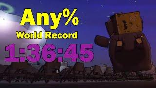 Around the Clock at Bikini Bottom Any% Speedrun in 1:36:45