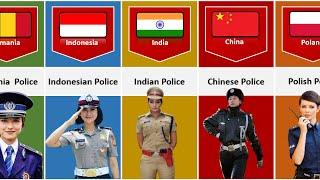 Police Uniforms From Different Countries