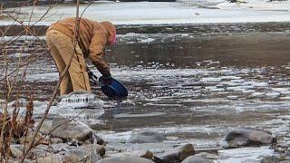 Rock hounding/gold panning with @CarelessWhispersS Special thanks: @theprospectinggeologist4347