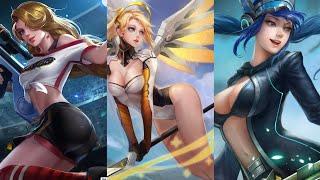 top sexy girl mlbb / mobile legends / miya hot skins 