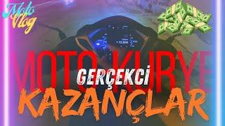 2024 KURYE KAZANÇLARI | TRENDYOL GO | YEMEKTEPETİ | VİGO| MOTO VLOG