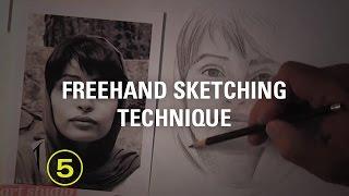 Freehand Sketching Techniques For the Beginner Artist (Sketching #1)