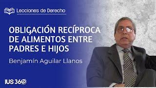 Obligación recíproca de alimentos entre padres e hijos | Benjamín Aguilar Llanos