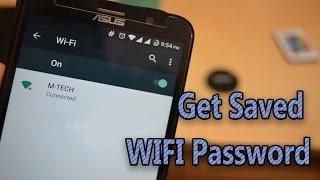 How to Get the Saved WIFI Password in any Android phone [Root]