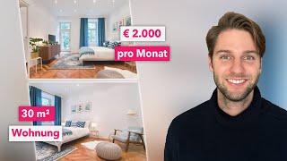 Airbnb Vermietung: Wie viel ich mit einer 30m² Wohnung verdiene (€2.000 / MONAT)