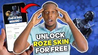 You STILL can UNLOCK ROZE SKIN on Warzone! This is HOW...