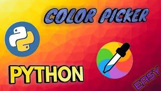 PYTHON COLOR PICKER !