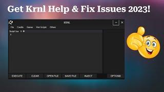 How to get help with Krnl FAST!