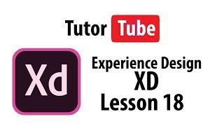 XD (Experience Design) Tutorial - Lesson 18 - Background Blur Effect