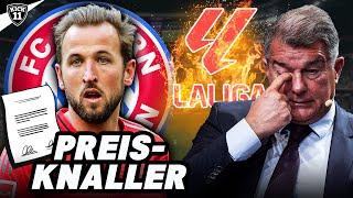 SCHNÄPPCHEN-KLAUSEL bei KANE! Ist LA LIGA PLEITE?! | KickNews