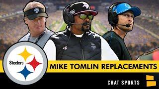 Steelers Head Coaching Candidates To REPLACE Mike Tomlin In 2025 Ft. Brian Flores & Jon Gruden