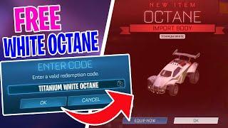 *2023* THE WHITE OCTANE CODE IN ROCKET LEAGUE!