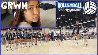 GRWM - DAY 1 "AAU VOLLEYBALL NATIONALS"