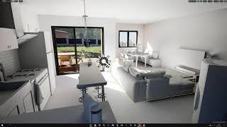 Unreal Engine 5 - Lumen ArchViz - RealTime Lighting -Test