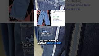 These Vintage Jeans Sell For How Much?! #thriftflip #thriftstorefinds #thriftwithme