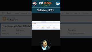 How to fetch current record based on recordId  in LWC | #shorts #youtubeshorts #short #salesforce