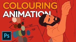 Colouring an Animation - Process video