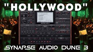 Synapse Audio DUNE 3 - "Hollywood" Soundset (50 presets)