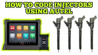 How To Code Injectors Using Autel Maxisys Ultra Lite J2534