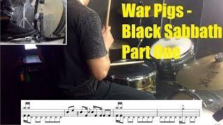 War Pigs Drum Tutorial Part One - Black Sabbath