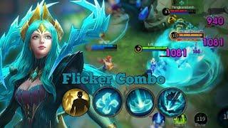 Instant Delete Using This Flicker Combo Of Vexana | Vexana Gameplay 2024 Mobile Legends