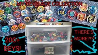 200+ BEYS?! Spyder's Beyblade Collection!