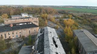 Abandoned Places - Old Factory - Drone Footage - Urbex
