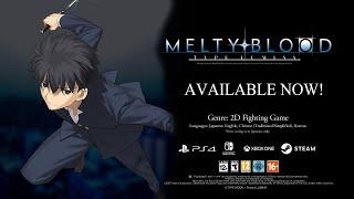 Melty Blood Type Lumina - Nanaya Shiki Mod