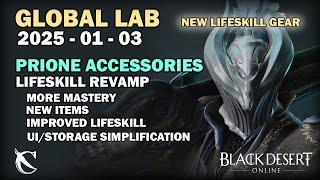 BDO - Global Lab - NEW LIFESKILL GEAR, Improvements & UI Changes - UPDATE - 2025-01-03