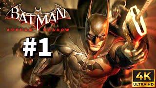 Batman: Arkham Shadow Gameplay Walkthrough Part 1 (4K 60FPS)