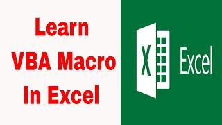 Macro Basic in Excel in Tamil | VBA Macro in Tamil