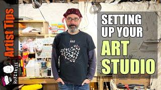 6 Tips For Setting Up Your Art Space
