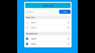 Simple Todo List with Angular