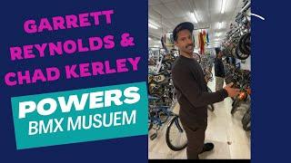 Garrett Reynolds & Chad kerley walks thru the powers bmx museum in Richmond Va