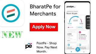 BharatPe Postpe Credit Card Apply  | BharatPe Postpe Buy Now PayLater limit | lifetime free