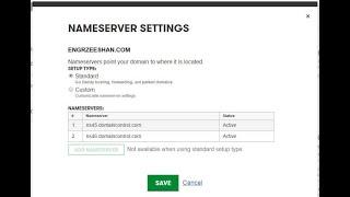 How To Change GoDady NameServers Domain DNS