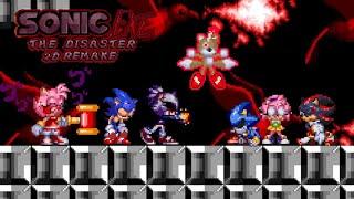 Sonic.exe The Disaster 2D Remake moments-Escaping this nightmare is nearly impossible (Overhell Mod)