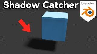 How to Make a Shadow Catcher in Cycles and Eevee (Blender Tutorial)