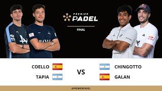 Resumen - Malaga P1 2024 - Final - Coello/Tapia vs Chingotto/Galan
